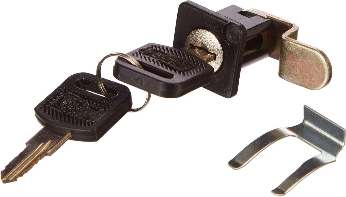 Brievenbus slot - Vervangend onderdeel - Brievenbus beveiligen - Specifiek model - 10.8 cm - Zwart