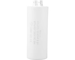Startcondensator CBB60 - Motor Condensator - Motoren Starten - Hoge Kwaliteit Plastic - 80uF 250V AC - Wit