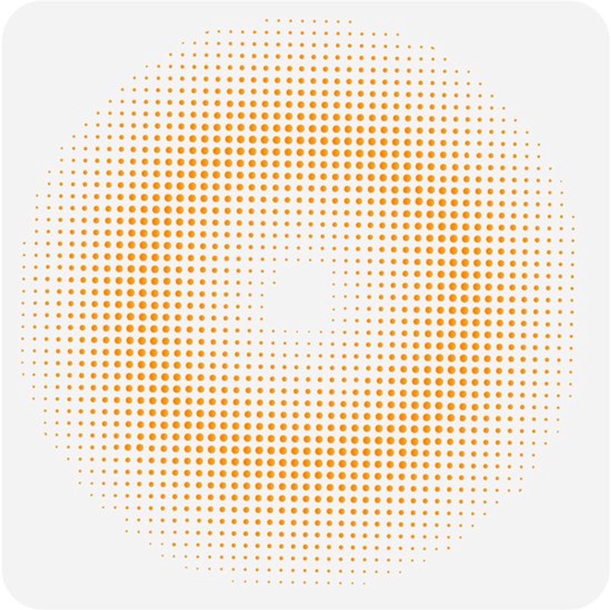 Golden crown - Halftone Swirl Schilderen - Herbruikbare Stencil - 30