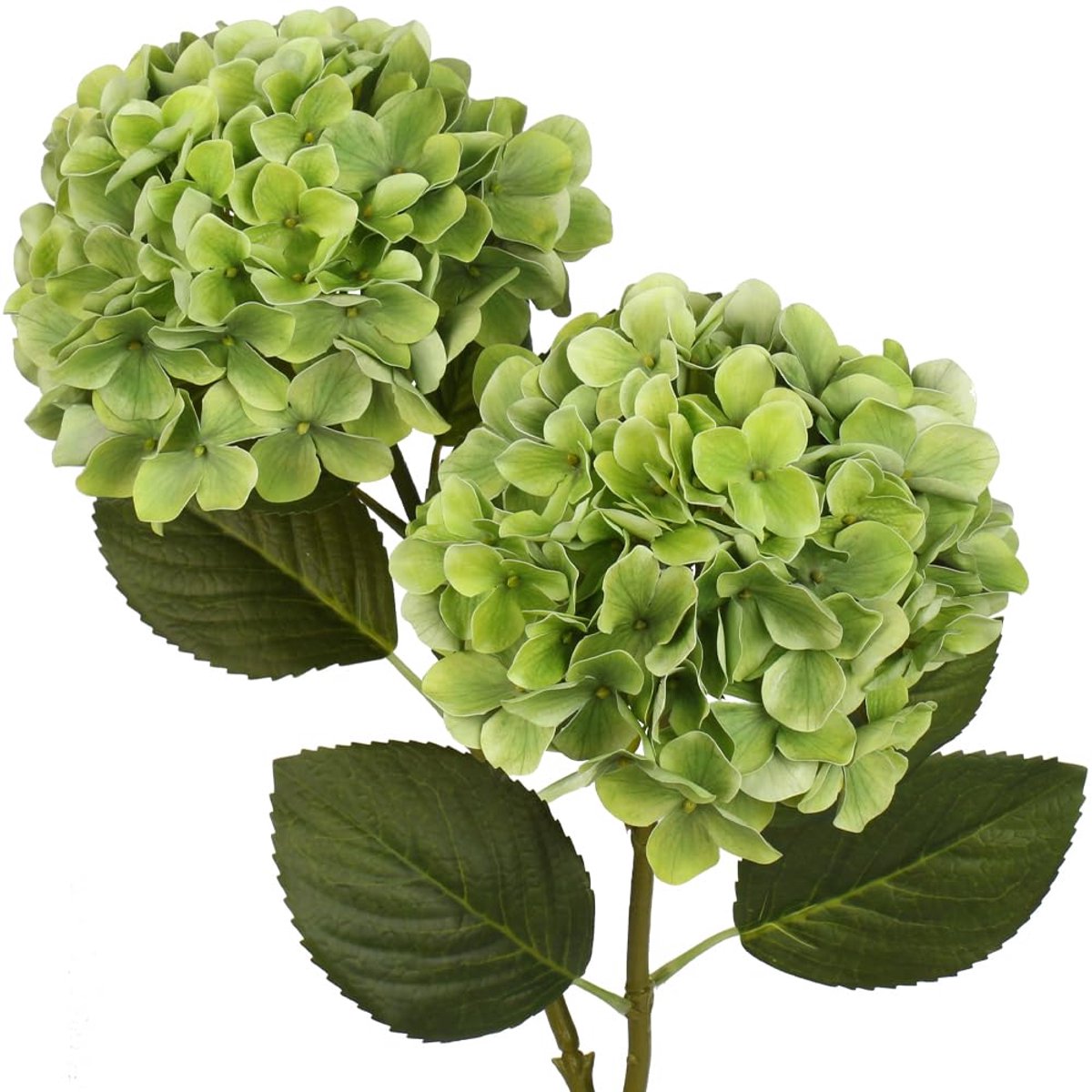 Kunstmatige hortensiabloemen, 3D-print, voelt aan als echte hortensia, voor bruiloft, thuis, hotel, feest, bloemstuk, bloemen, diameter 19 cm