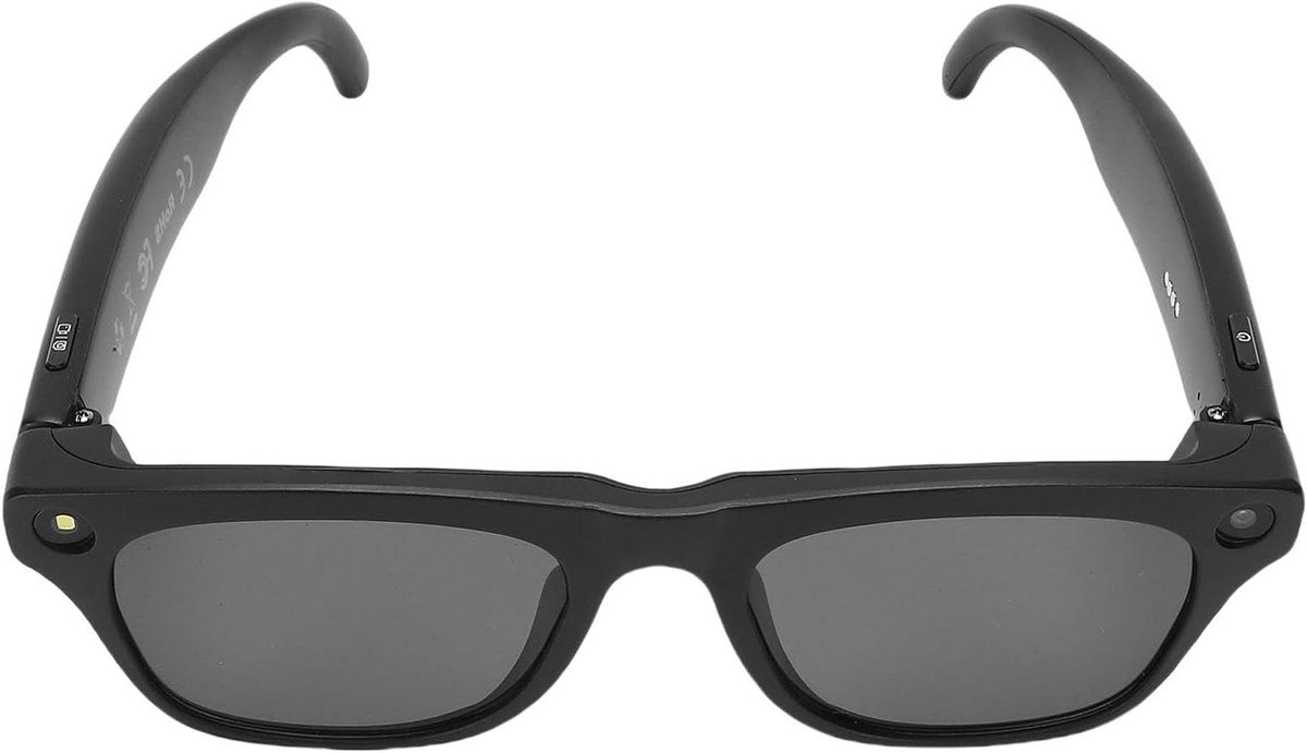 Slimme Bril - Camera Bril - Realtime Vertaling - AI Visuele Dialoog - 17 x 7 x 6 cm - Zwart