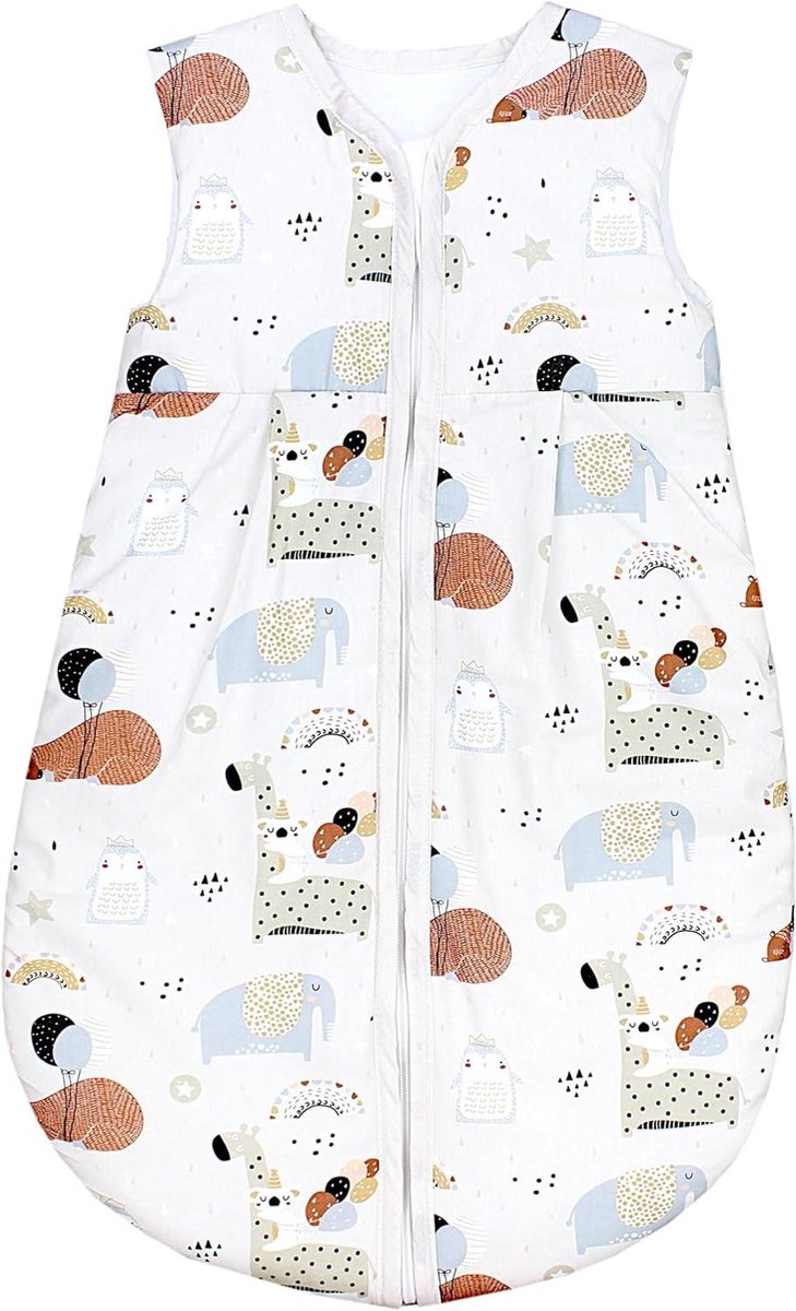 Baby Slaapzak - Omslagdoek Baby - Veilig Slapen - Zonder Mouwen - 62 cm - Meerdere Kleuren