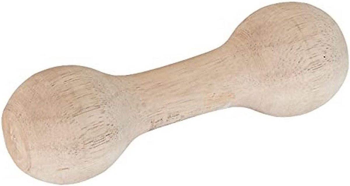 Hout Ophaal Ronde - Trainingsbal Hout - Hondentraining - Massief Hout - 250 g - Niet gespecificeerd