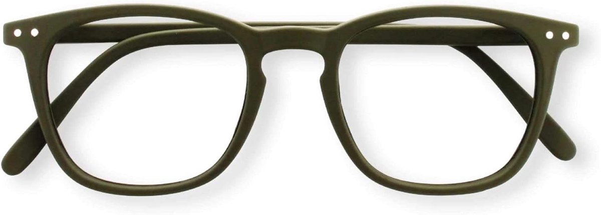 Leesbril - Bril Optiek - Comfortabel Lezen - Ergonomisch Ontwerp - 145 cm - Kaki