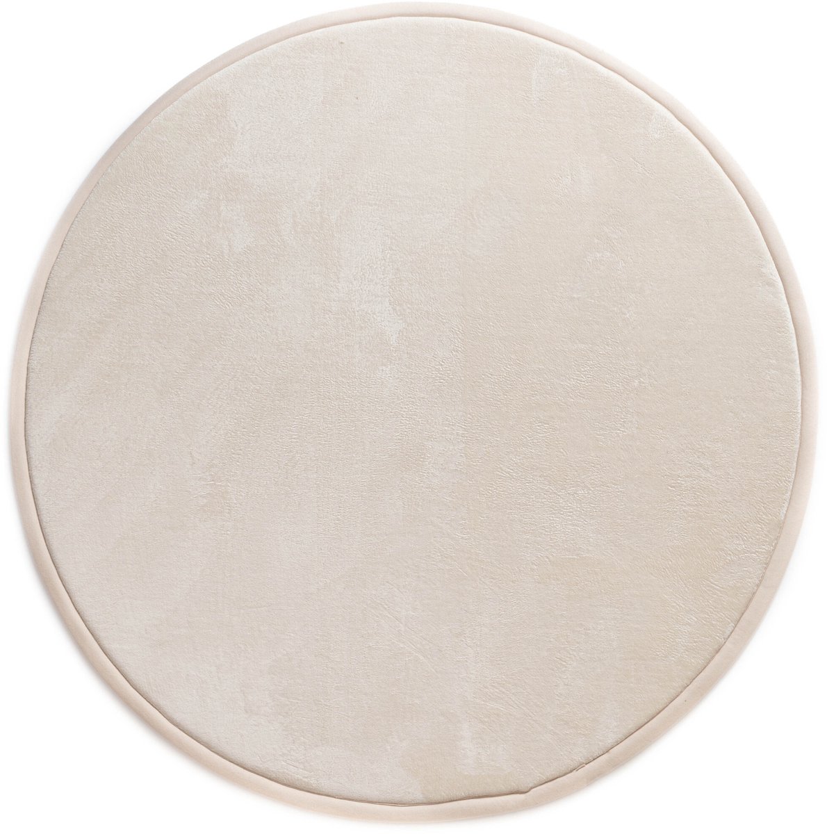 Speelkleed rond - Pluffy crème 200