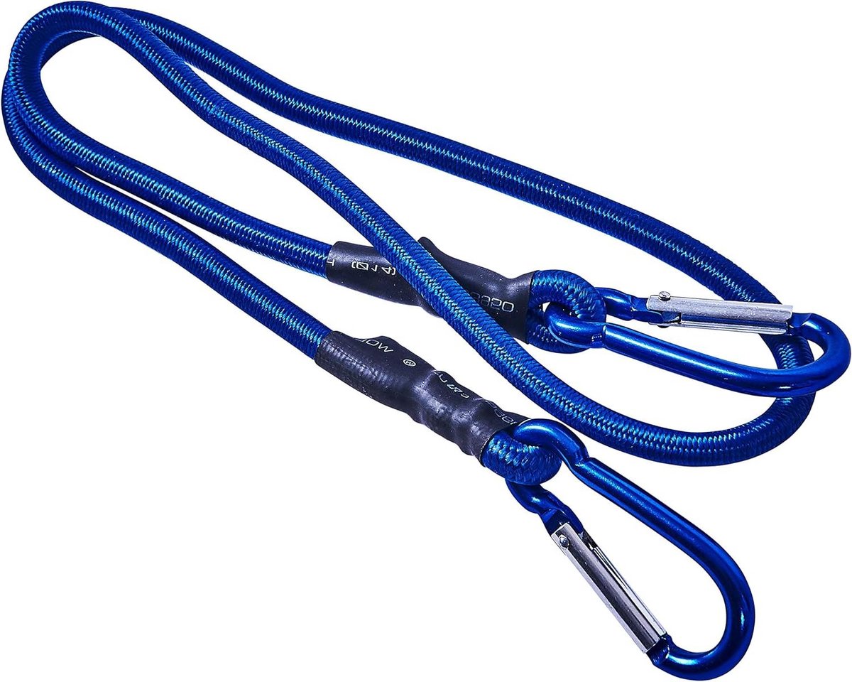 Bungee Koord - Elastische Spanband - Vastzetten van Lading - Met Karabijn Haken - 90 cm - Transparant