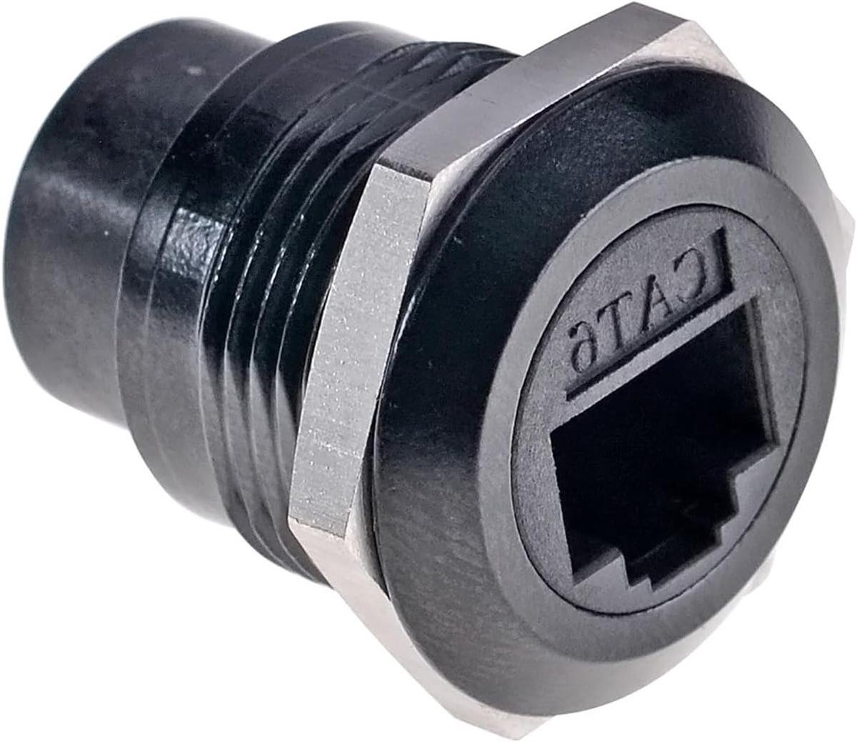 RJ45 Koppeling - Ethernet Connector - Netwerk Uitbreiden - IP65 Waterdicht - 2 Stuks - Zilver
