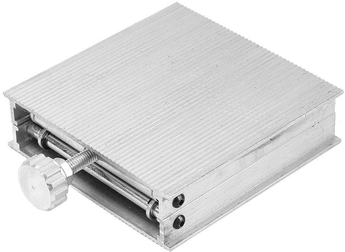 Laserniveaubeugel - Laboratoriumliftplatform Heftafel - Apparatuur Positioneren - Verstelbare Hefhoogte - 90 mm - Zilver