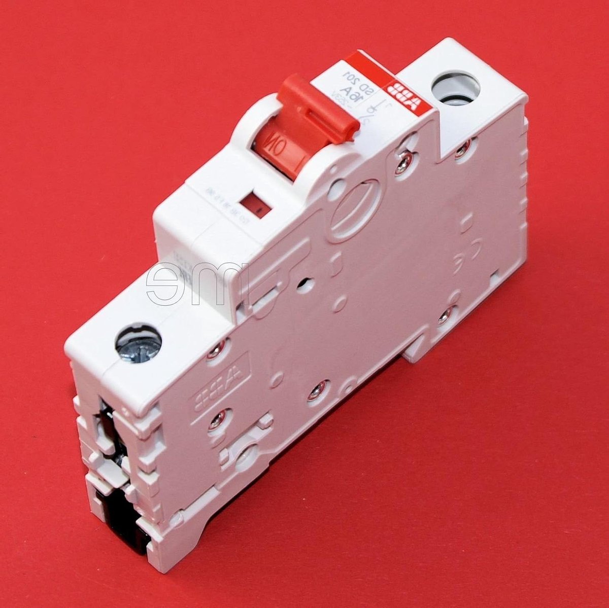 Schakelaar 1P - Stroomonderbreker Zekering - Elektrische Beveiliging - 16 Ampère - 13 x 11.1 x 18 cm - Wit