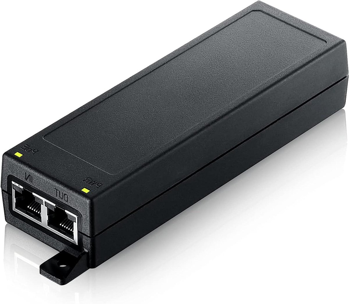 Powerinjector Enkele Poort - PoE Injector 30W - Netwerkapparaten Voeden - MultiGig tot 2.5G