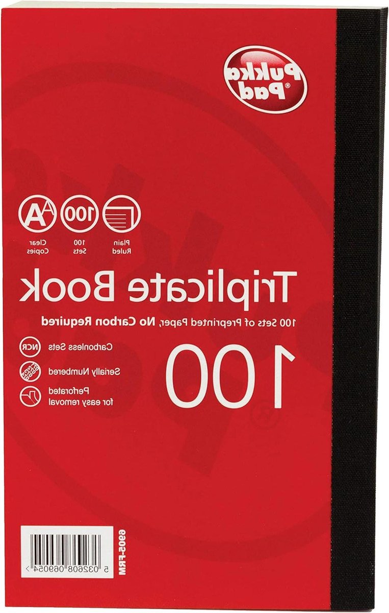 Set van 5 Ongevoerde Briefboeken 216x130mm - Rood