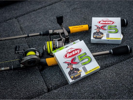 Berkley Jordan Lee x5 Braid Vislijn (Pro ontworpen) — afbeelding 3