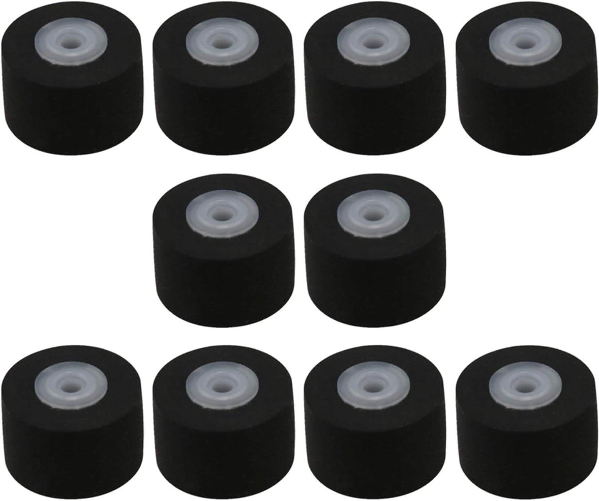 Audio Riem Katrol - Tape Wiel - Cassette Reparatie - Speciaal Rubber - 10x6.2x1.5mm - Zwart
