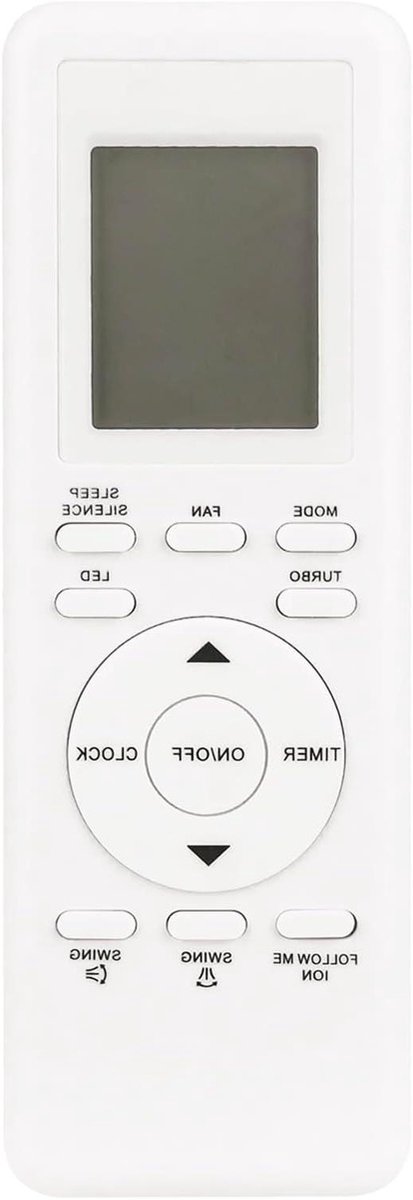 Afstandsbediening Airco - Universele Controller - Comfort Instellen - Directe Werking - 4 x 12 cm - Zwart
