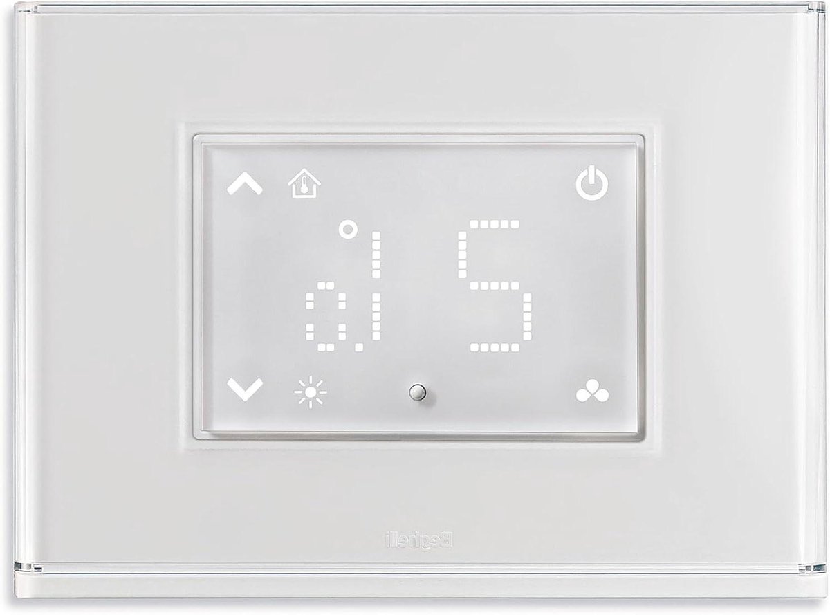 Slimme Thermostaat - Temperatuurregelaar - Comfort Verhoging - 15 Kleuren Verlichting - 12 x 91 x 11 cm - Zwart