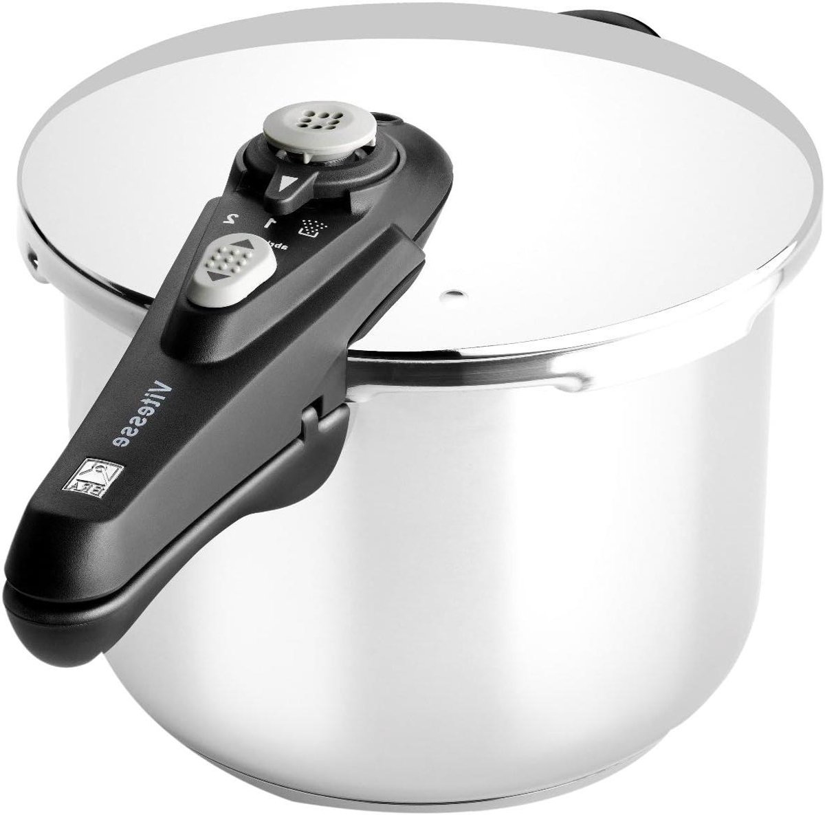 Snelkookpan - Drukkoker - Gezond Koken - Gelijkmatige Warmteverdeling - 7 Liter - Zilver