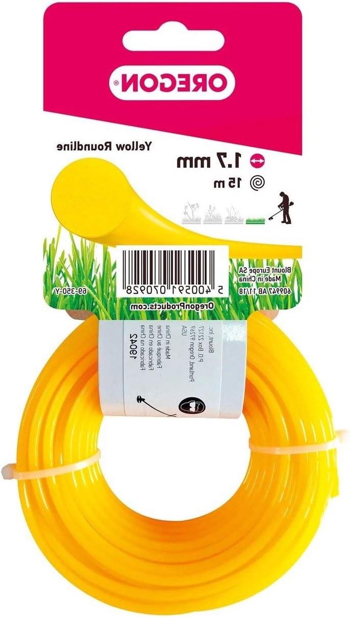 Grasmaaierlijn - Trimmerdraad - Gazon Onderhoud - Ronde Vorm - 1.7 mm 15 m - Niet gespecificeerd