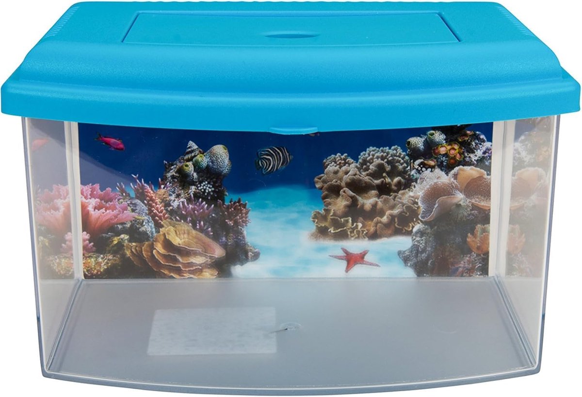 aquarium starterset - Transportbox voor Vissen - Transparant Plastic - Lichtgewicht en Duurzaam - Veilig Transport - Voor Goudvissen en Kleine Vissen