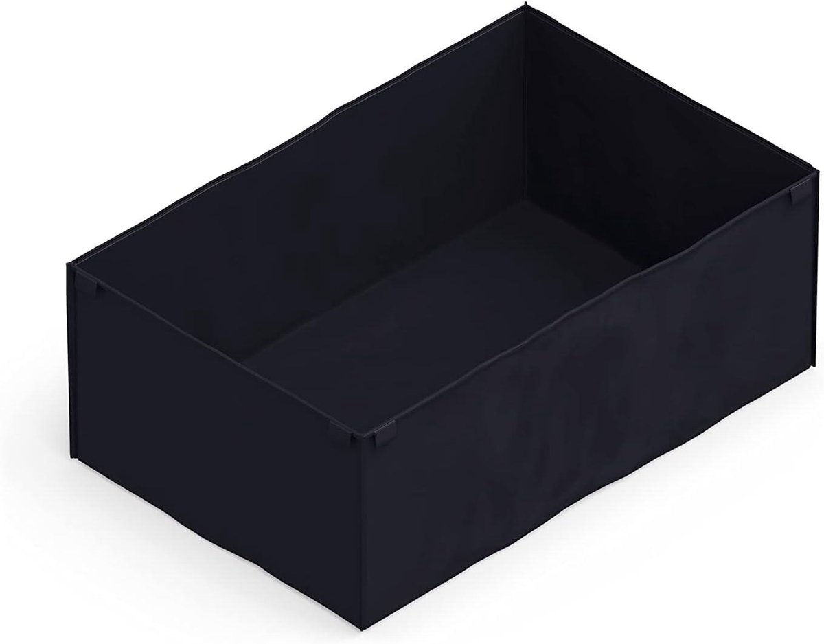 Onkruiddoek - Tuindoek Vlies - Verhoogd Bed - Scheurvast Materiaal - 120 x 80 cm - Zwart