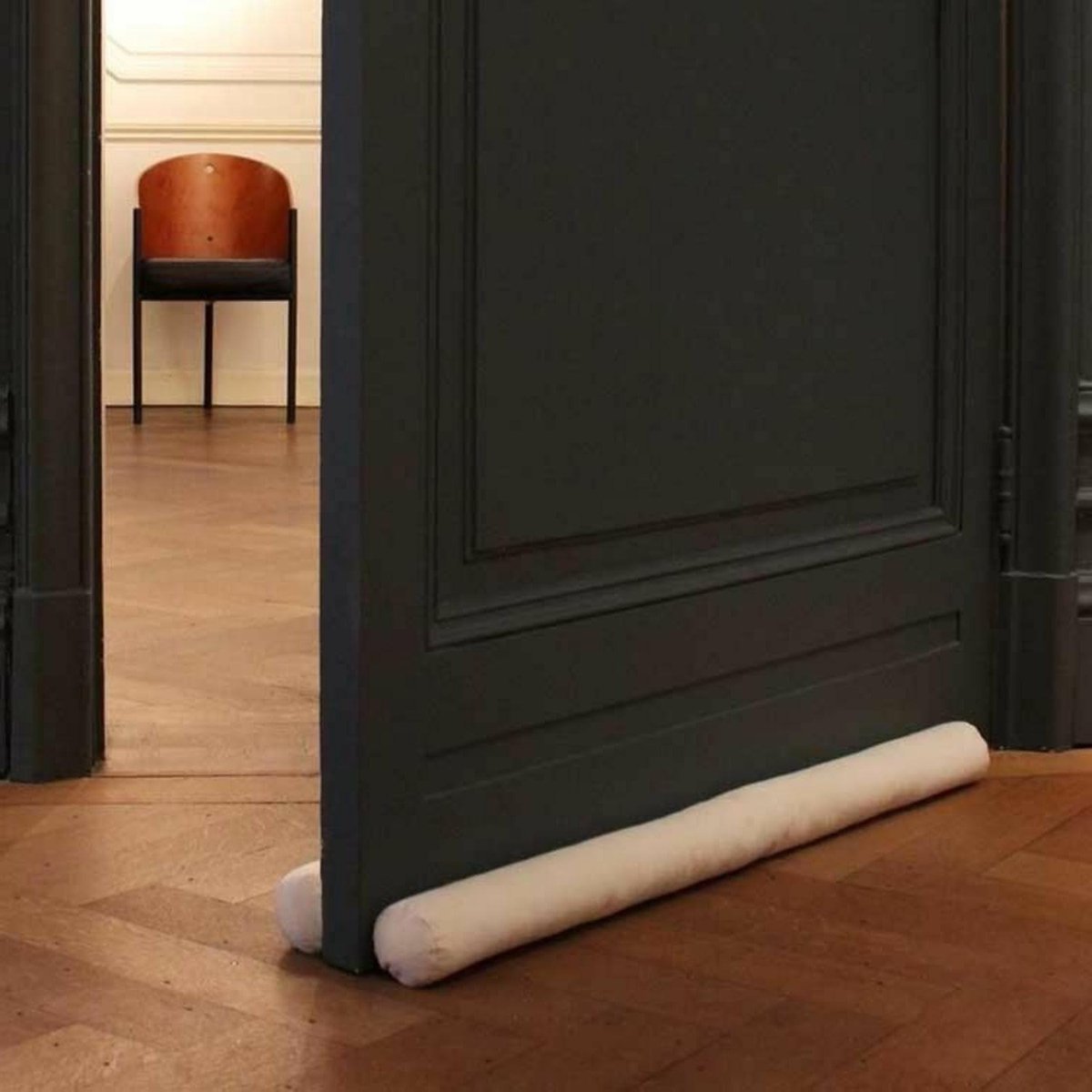 Tochtstopper Deur - Tochtrol - Energie Besparen - Dubbele Isolatie - 80 cm - Beige