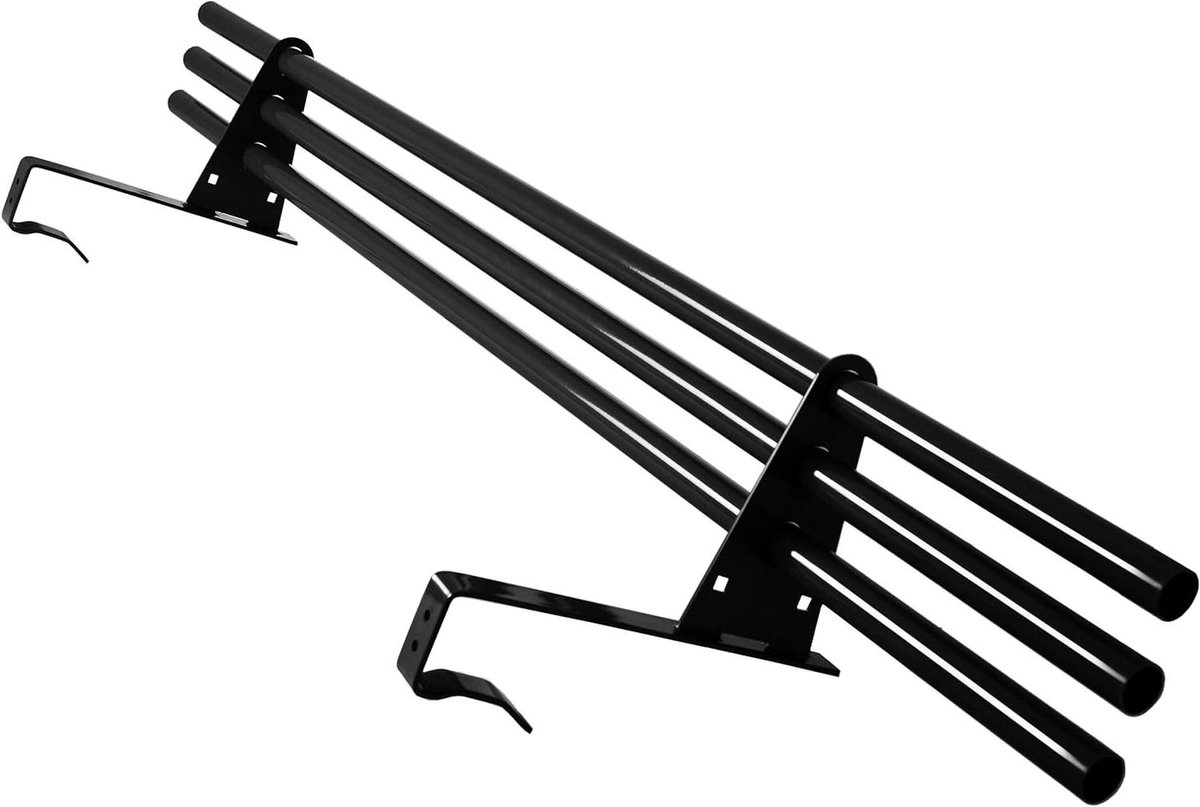 Sneeuwvanger Dak - Sneeuwhek - Dak Beschermen - Gepoedercoat Staal - 1.5 Meter - Zwart