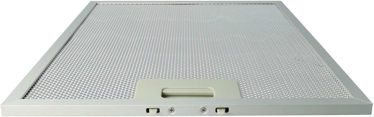 vhbw Metalen vetfilter compatibel met Klarstein 10033470, 10033471 afzuigkap, aluminium