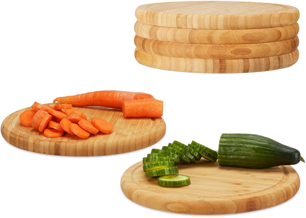 Bamboe, onderhoudsvriendelijk, snijplank, natuurlijke kleur