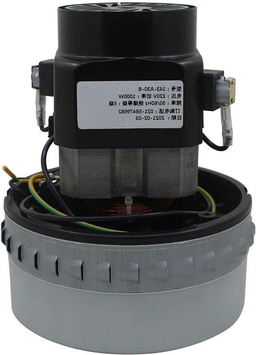 Stofzuigermotor - Zuigmotor Turbine - Stofzuiger Reparatie - Hoge Zuigkracht - 1500 Watt - Grijs