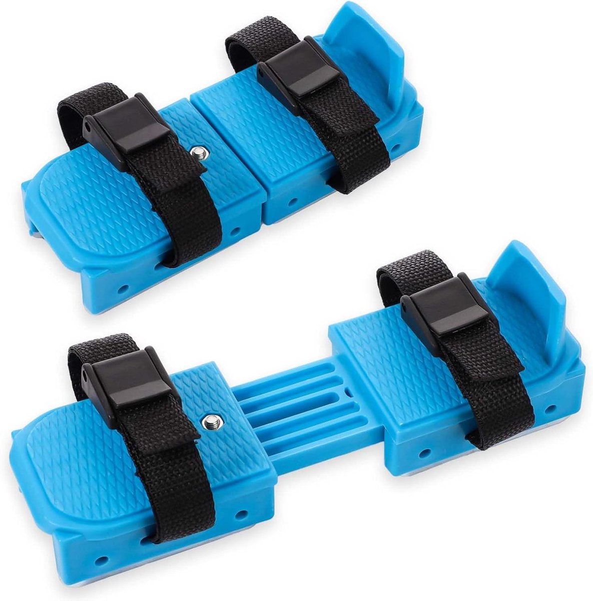 Schaatsen voor peuters - Kinder schaatsen - Beginnen met schaatsen - Dubbele glijders - Verstelbaar 15.5-20cm - Blauw