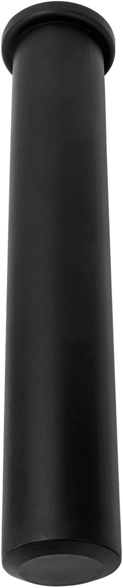 Barbell Adapter Sleeve - Diameter Converter - Gewichtsplaten Wisselen - Schokbestendig Met Sluiting - 303 mm - Zwart