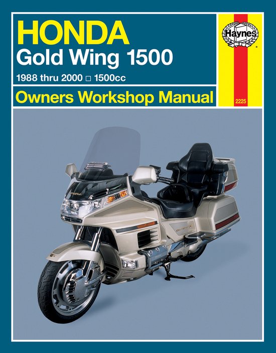 Honda Gl1500 Gold Wing Owners Workshop Manual - cover