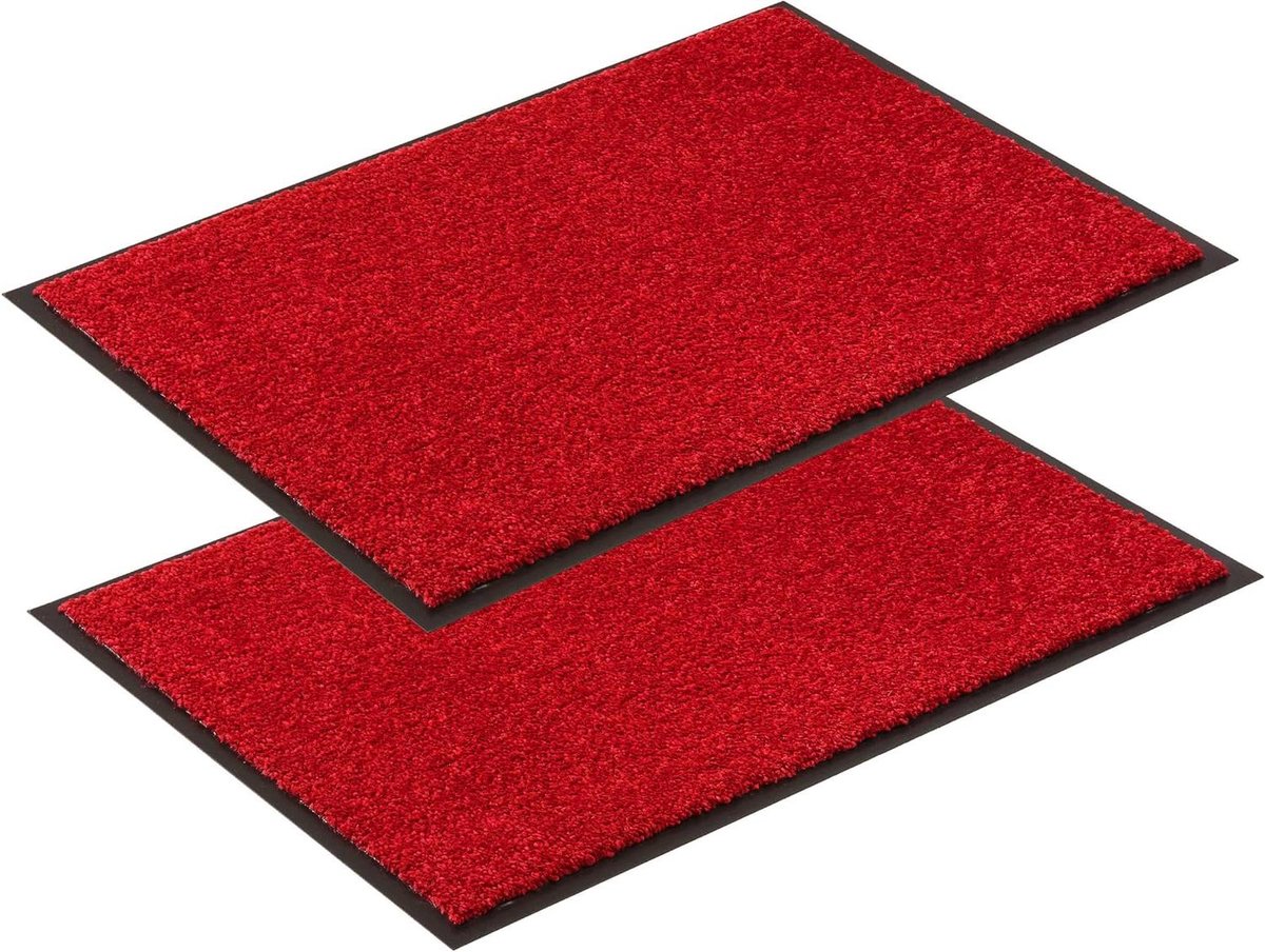 Vuilvangmat Set - Schoonloopmat Entree - Houd Huis Schoon - Antislip Vloerverwarming - 80x