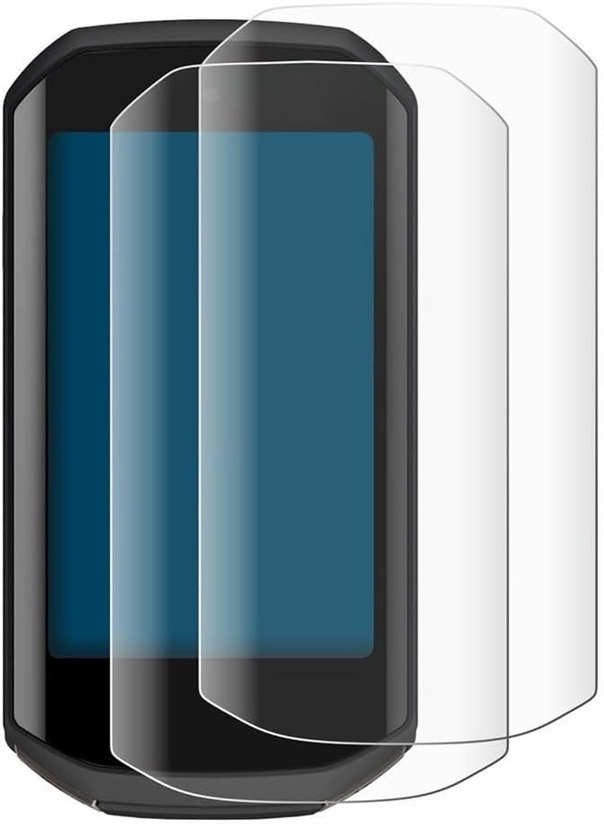 Volledige Dekking Anti-Kras Screen Protector voor Garmin Edge 1050 - 3 Stuks TPU Film voor Fietsnavigatie en GPS Bescherming