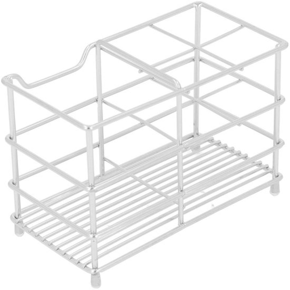 Dailygoods - Roestvrijstalen Tandenborstelhouder - Hygiënisch en