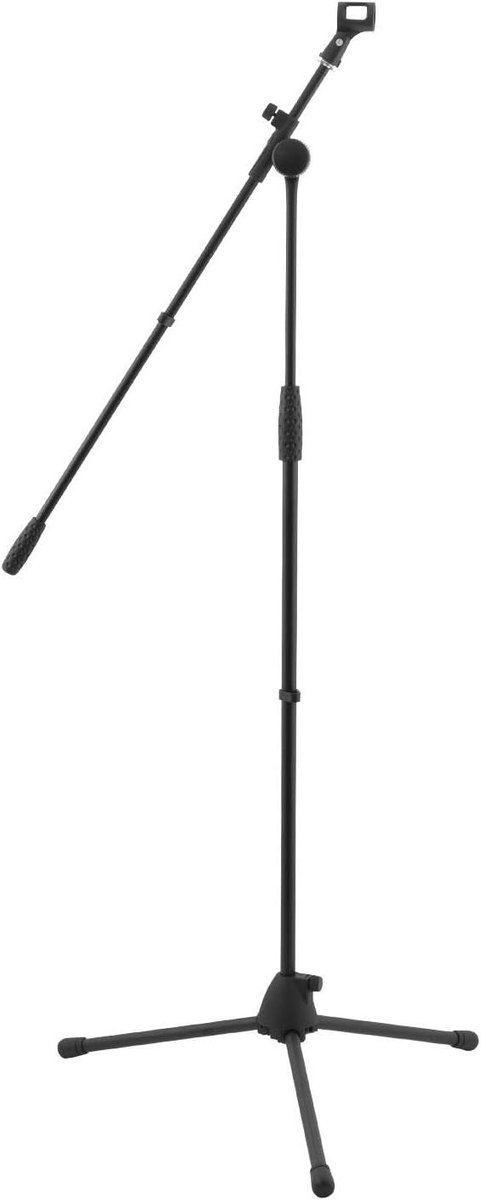 Microfoonstandaard Boom - Studiestandaard Microfoon - Muziek Opnemen - In Hoogte Verstelbaar - 161 cm - Zwart