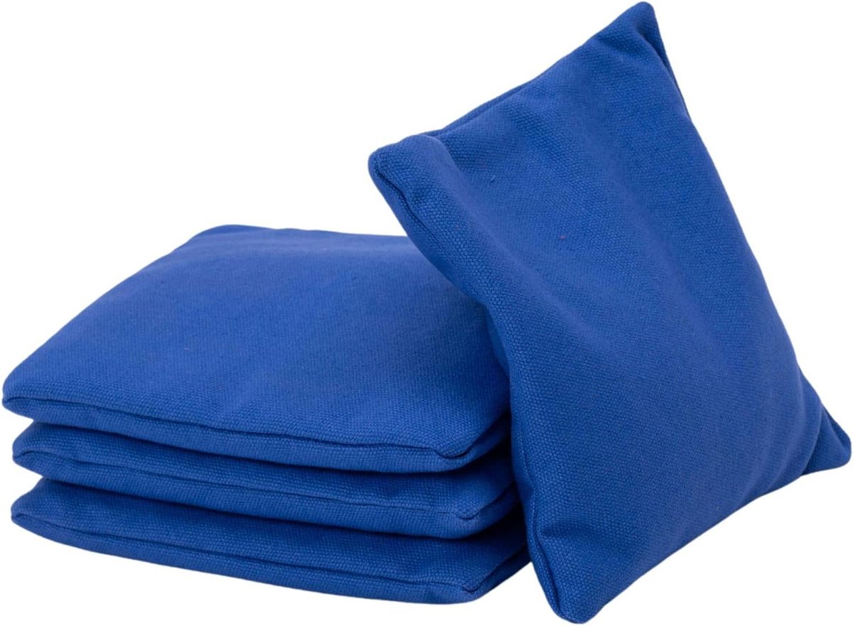Cornhole Tassen - Gooispelletjes Zakken - Buitenspellen - Officiële ACL Licentie - 15x15cm 450gr - Blauw