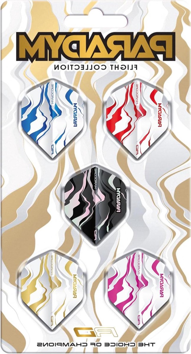 Dart Flights - Vluchten - Precisie Darts - Extra Dik 100 Micron - Standaard - Meerkleurig