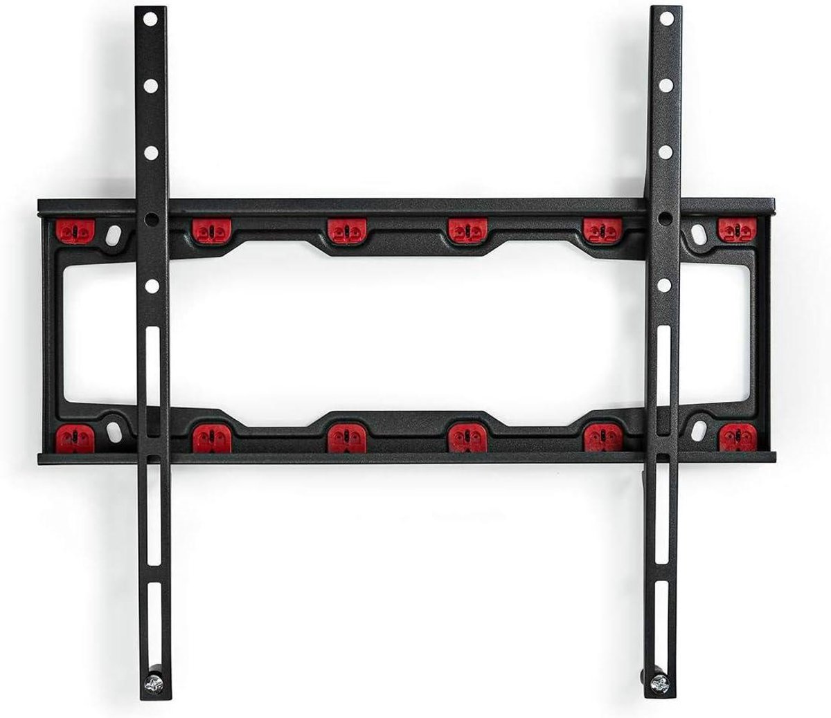 Vaste TV Muurbeugel - TV Ophanging - TV Ophangen - Extra Plat - 23-55 inch - Zwart