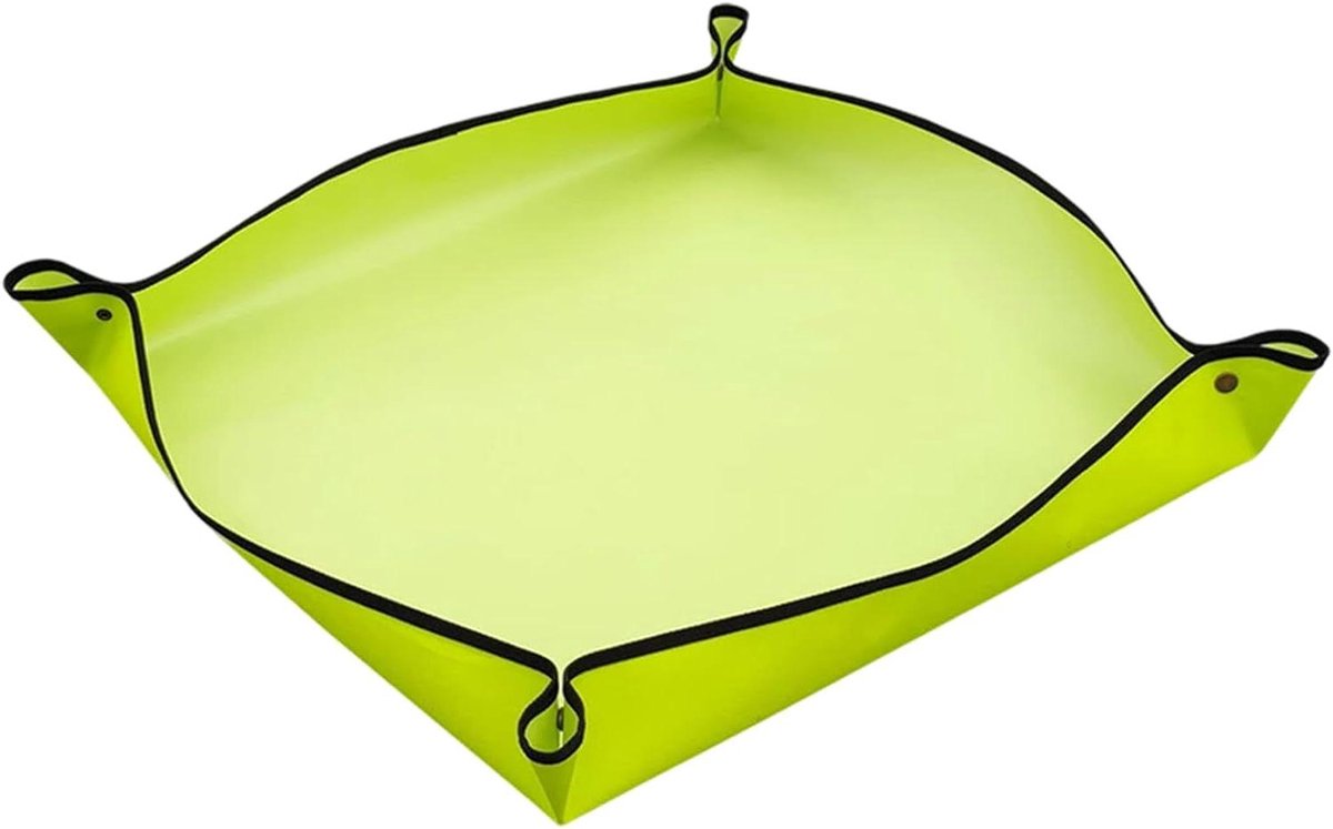 Verpotmat Planten - Plantenmat Tuin - Binnen en Buiten Tuinieren - Waterdicht Oxford Doek - 75 x 75 cm - Fruitgroen