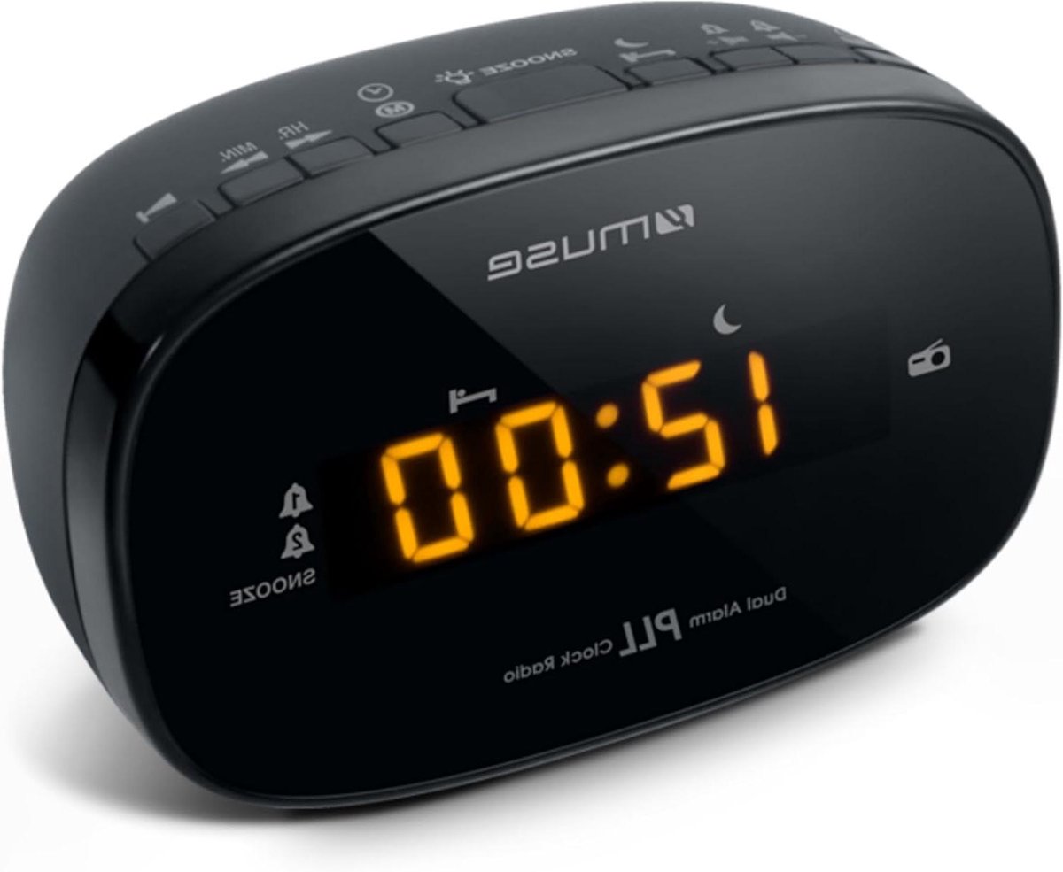 Wekker Radio - Radio Wekker - Ontspannen Wakker Worden - Dubbele Alarmfunctie