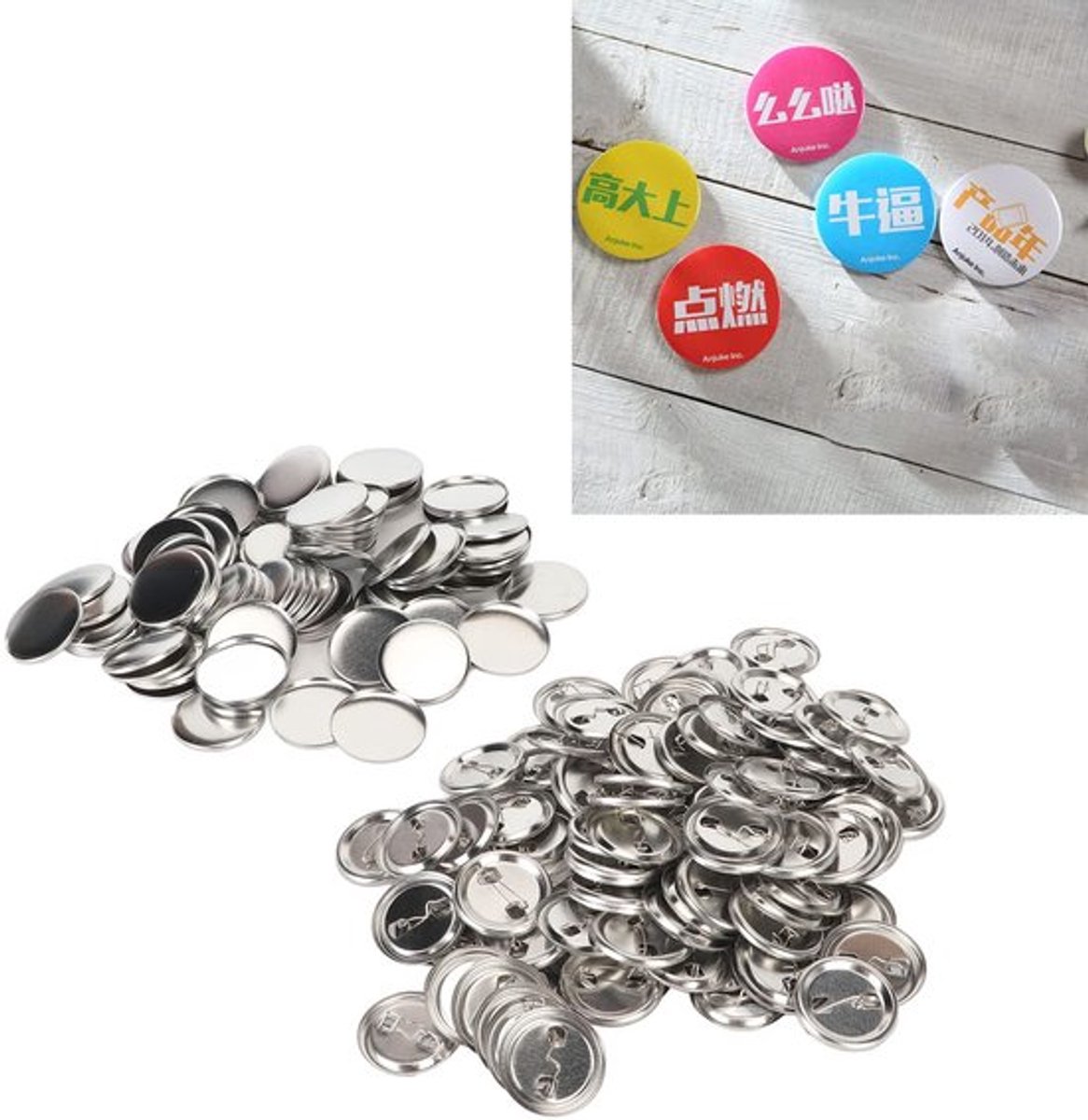 SPHProducts - Blank Button Making Supplies - Badge Kit - Creatief DIY