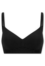 Schiesser Soft BH Unique Cotton - Dames Beha zwart