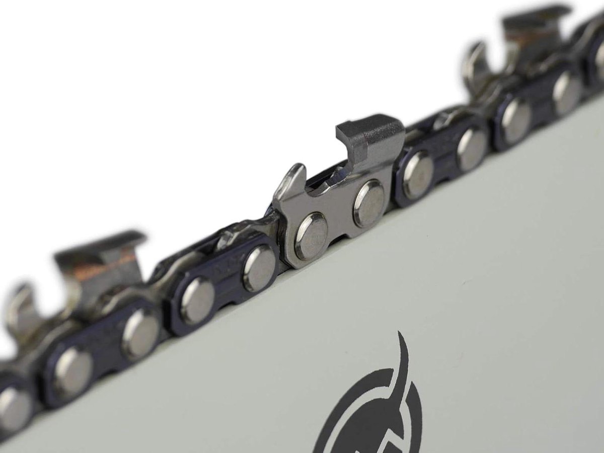 Zaagketting - Vervangende ketting - Kettingzagen Onderhoud - Gesoldeerde hardmetalen tand - 3/8" 15 mm 60 TG - Metaal