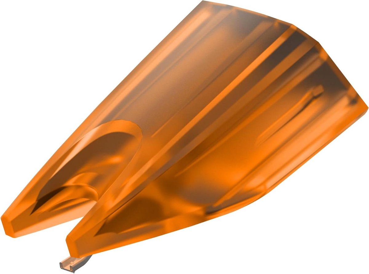 Naald Concorde Music - Vervangende Naald Pickup Naald - Muziek Afspelen - Split-Pole Technologie - 0.2 g - Brons