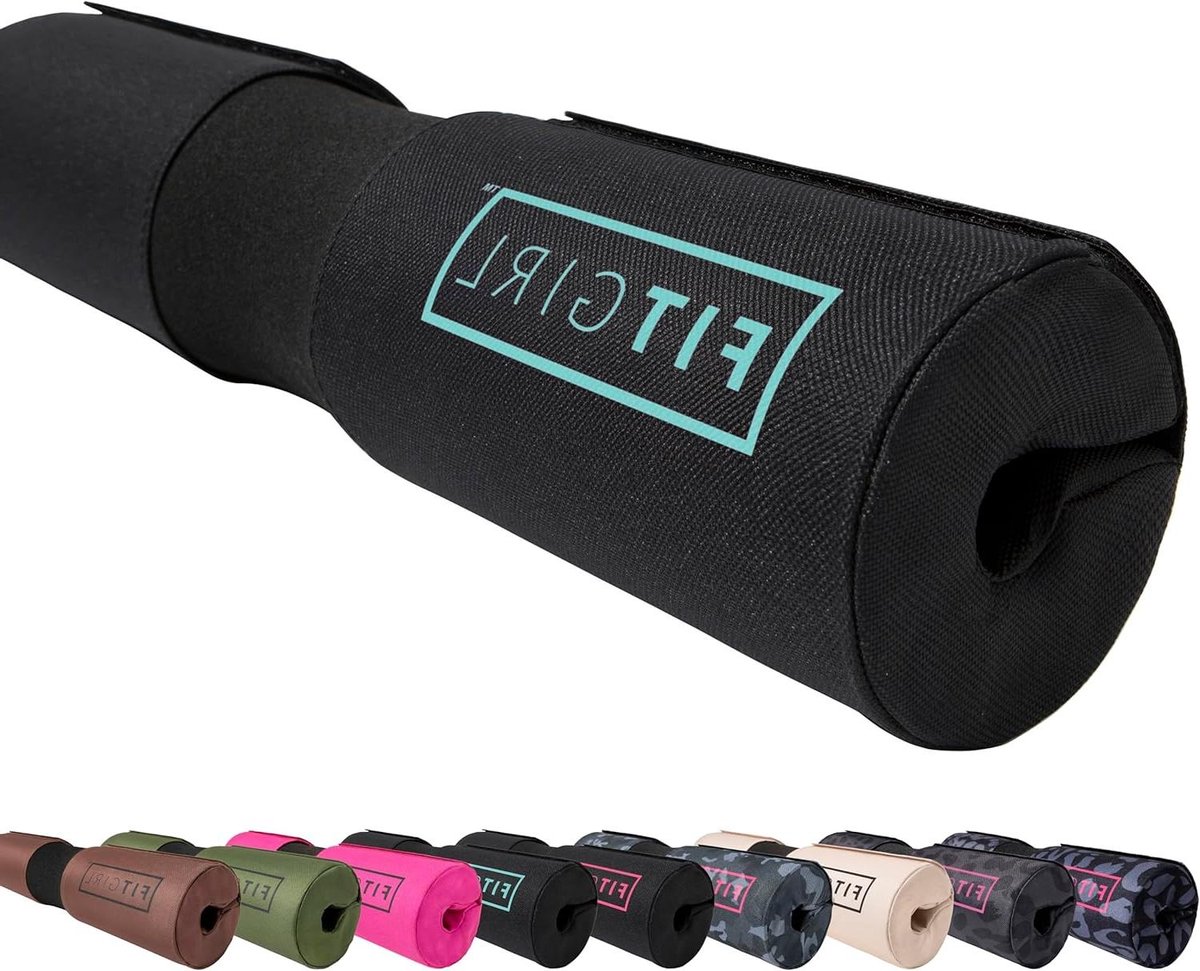 Squat Pad - Barbell Pad - Kracht Training - Dikke Schuim Kussen - 44.5 cm - Munt