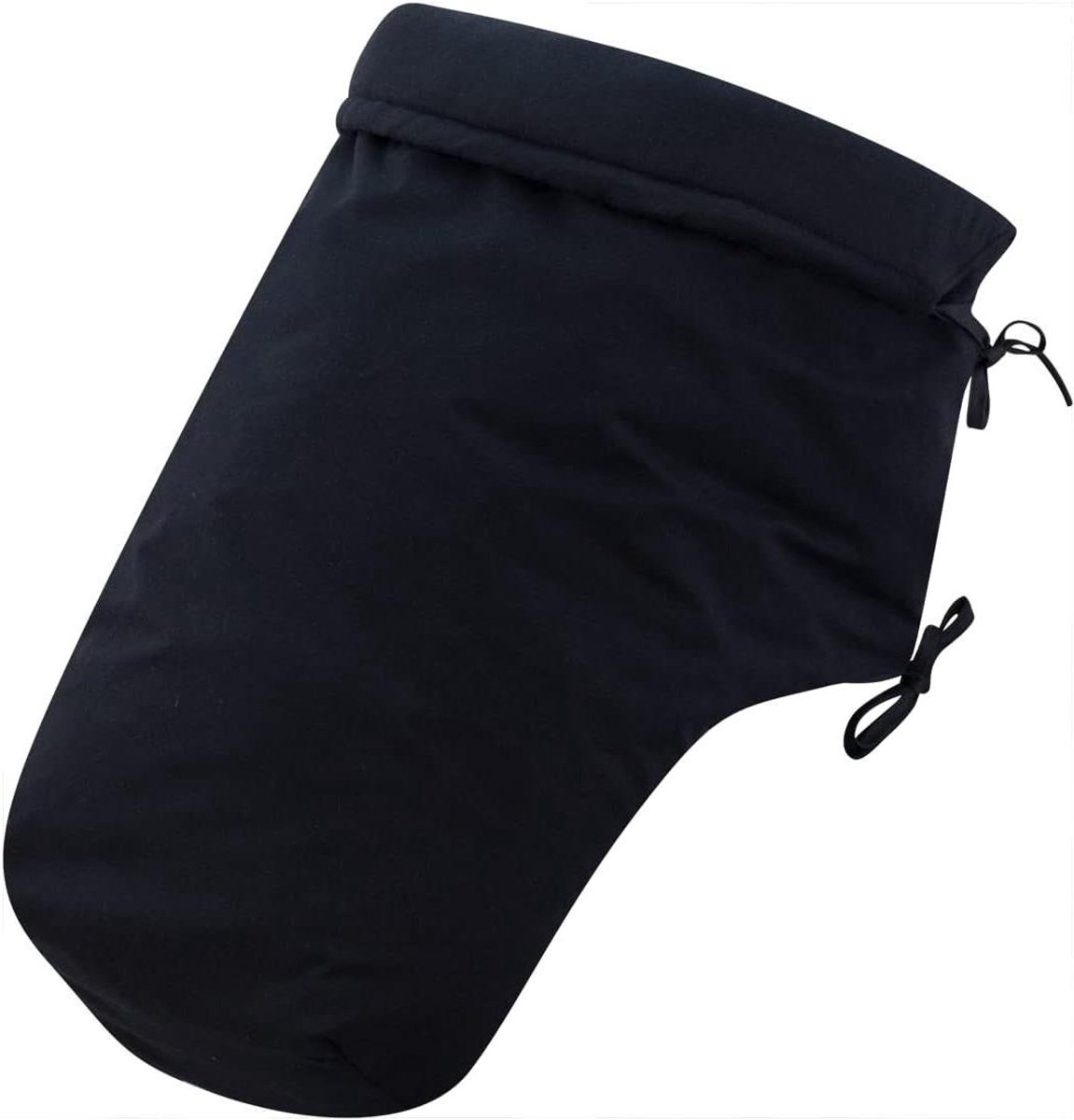 Kinderwagendeken Katoen - Baby deken Voetenzak - Baby Warm Houden - Waterdichte Buitenkant - 400 Grams - Zwart