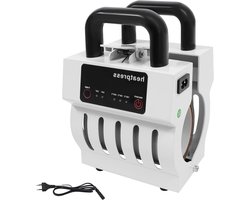 Mokjespers Sublimatiepers - Transferpers Bekers - Bekers Personaliseren - Gelijkmatige Verwarming - 3-11 oz - Wit