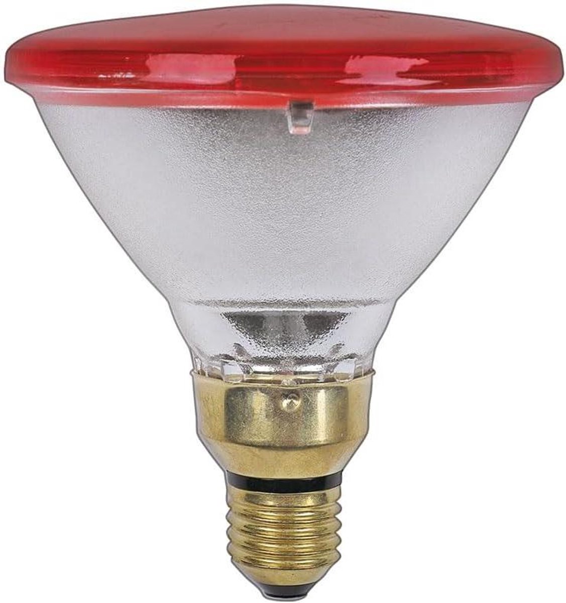 Infrarood Lamp - Warmtelamp Reflector - Gelijkmatige Warmte - Energiebesparend - 100 Watt 60° - Rood