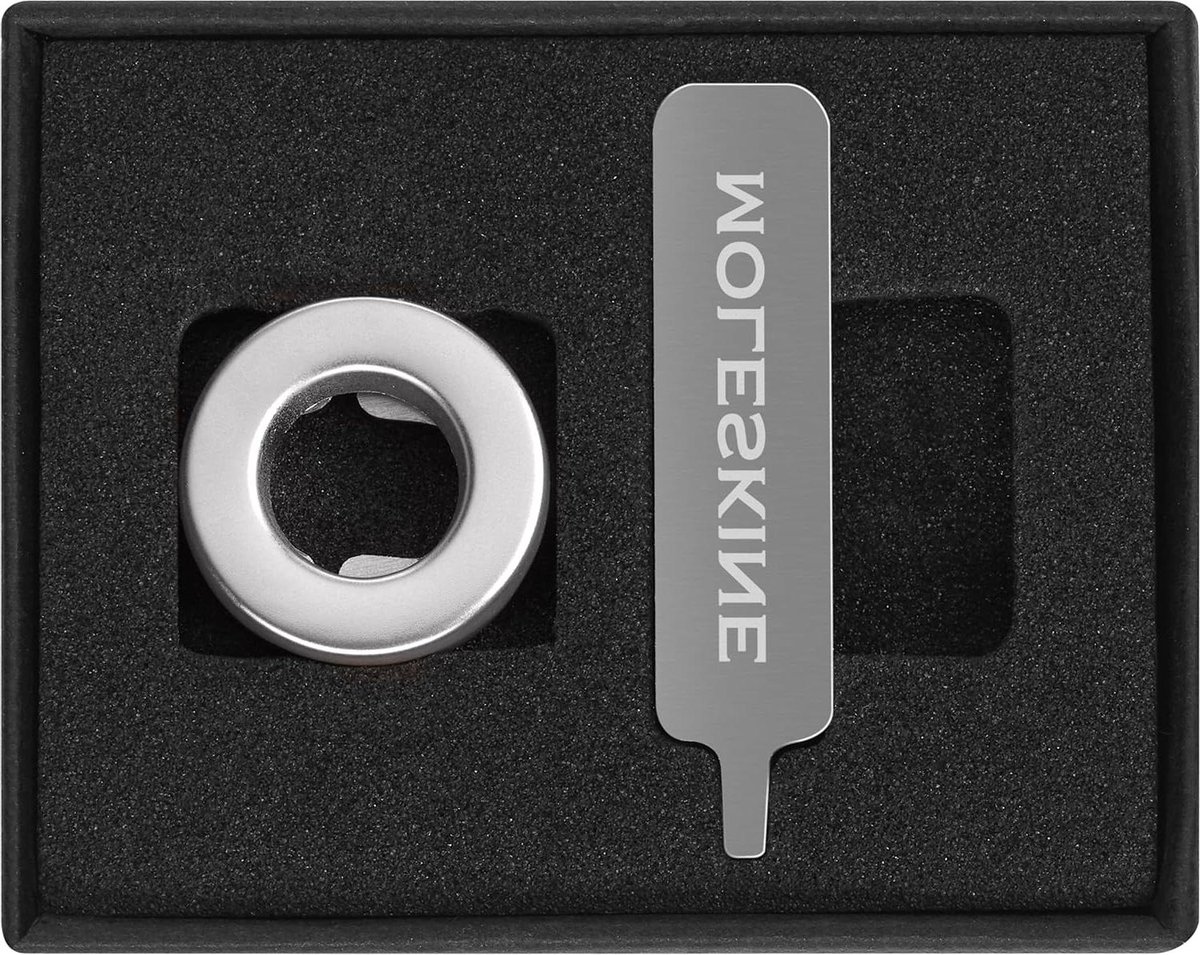Pen voor Notebook - Letter Pin - Notebook Personaliseren - Met Schroefbevestiging - 1.6 x 0.6 x 1.6 cm - Zilver