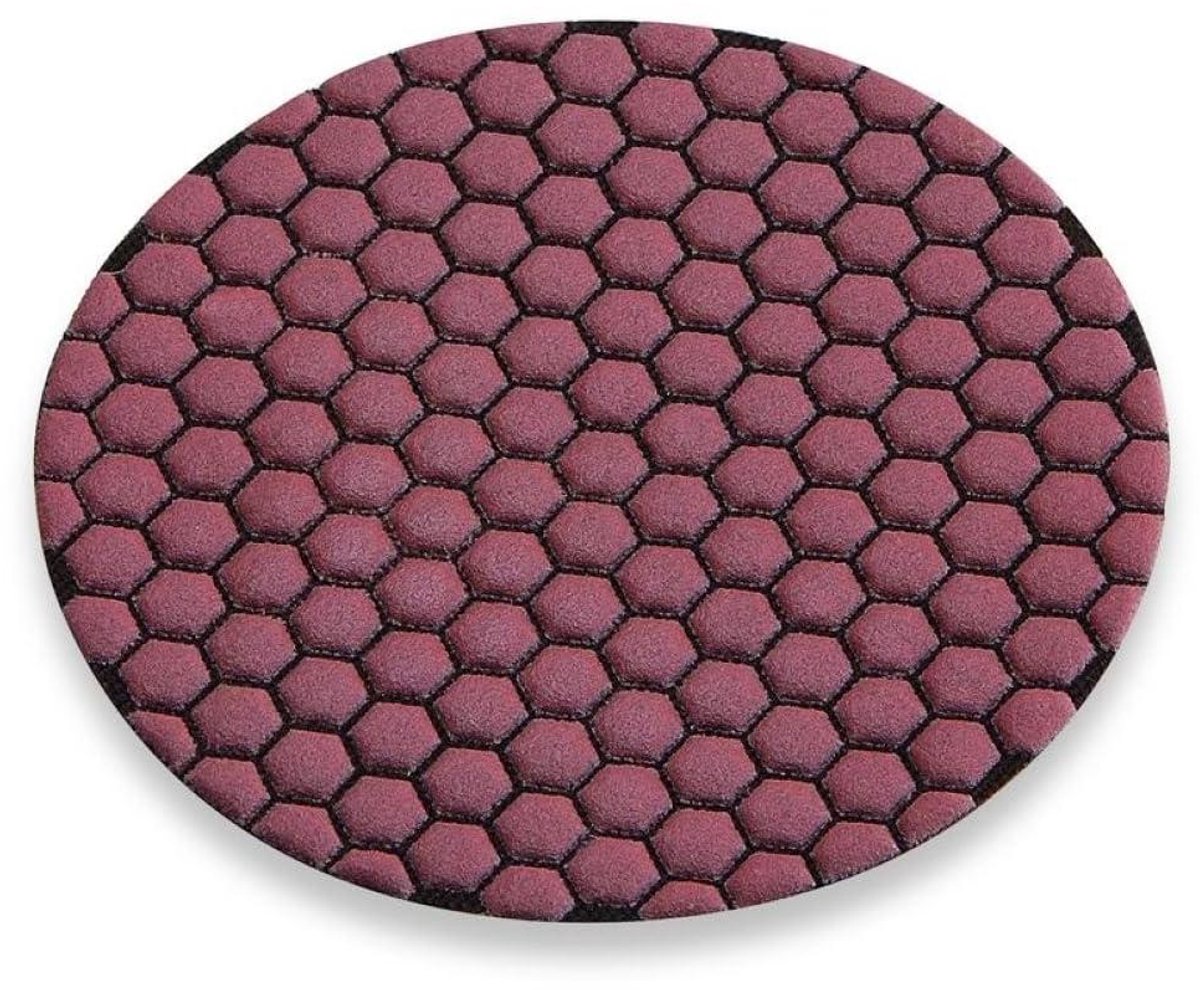 Diamant Schuurpad - Schuurpad DP 100 - Natuursteen Polijsten - Voor Droge Slijptechniek - 115 mm - Grijs